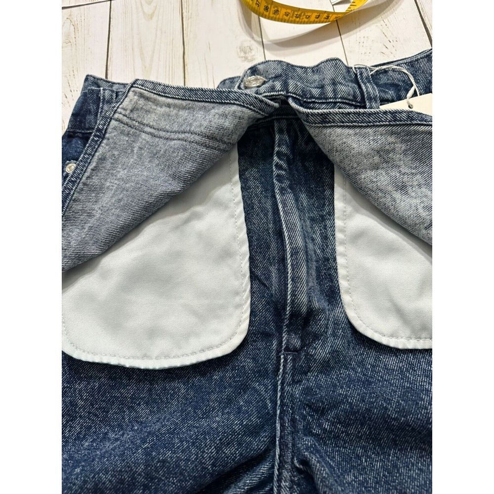 NWT Daily Paper Jeans Denim Glart Pants Size Small 28 X 27 Acid Wash Retro New‎ - Picture 8 of 12